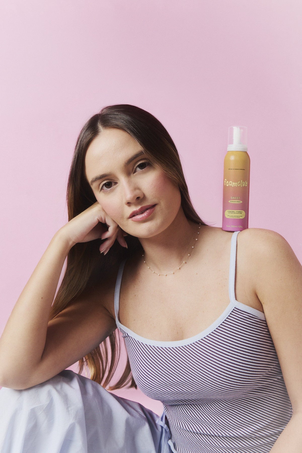 Foto do kit mix espuma fresh hidratante sweet