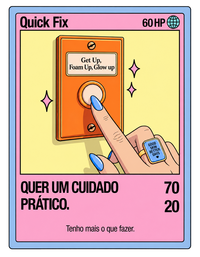 Quick Fix — Quer um cuidado prático.